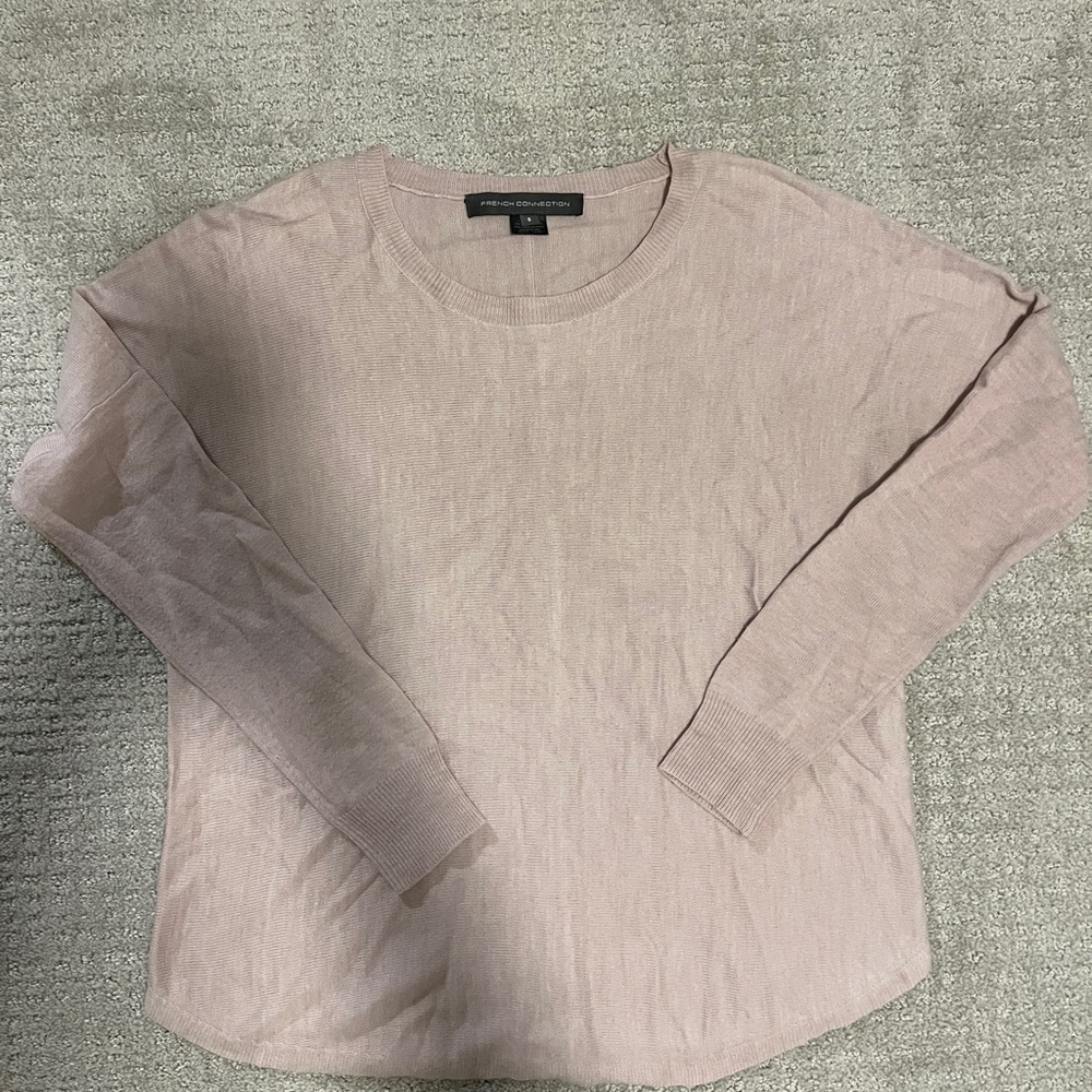 Basic Pink Long Sleeve Shirt